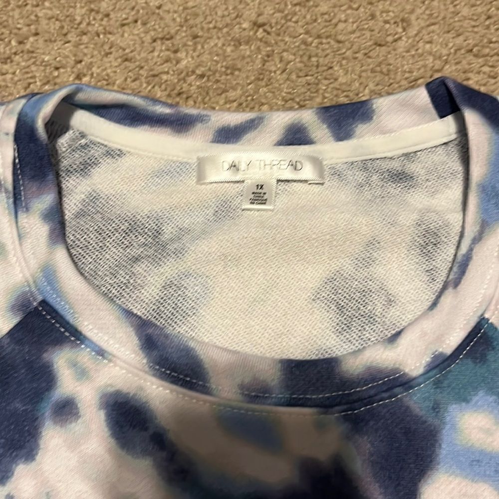 Daily Thread Size 1X Women’s Top Brand New With Tags - Picture 2 of 3
